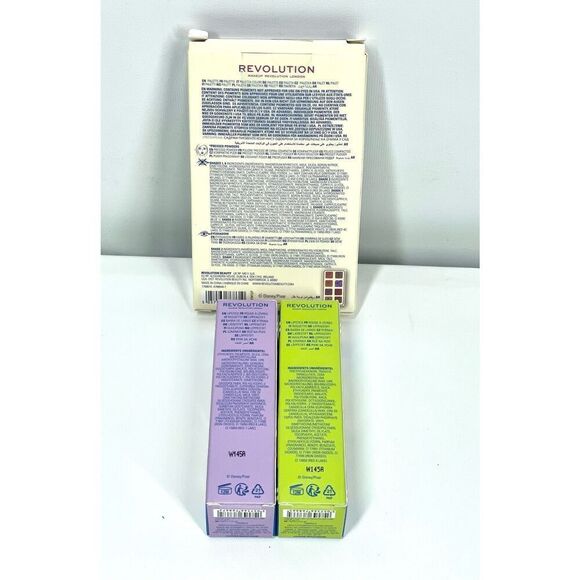 Revolution Monsters Inc Randall Boggs Eyeshadow Palette Art & Squishy Lipstick - Picture 5 of 5